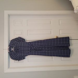 Calvin Klein maxi dress with tie belt.